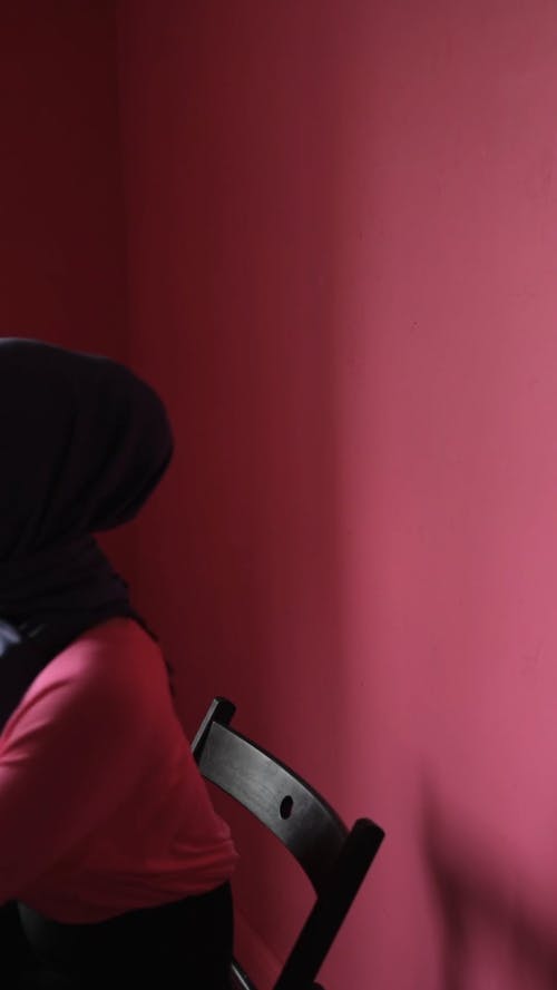 有关休息, 优雅, 围巾的免费素材视频