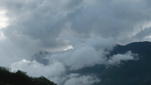 有关天性, 山, 山峰的免费素材视频