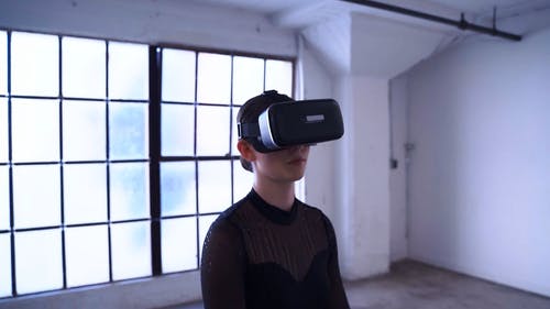 有关3C用品, VR, 女人的免费素材视频