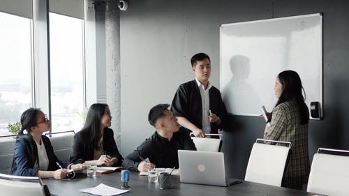 有关同事, 呈现, 商业的免费素材视频