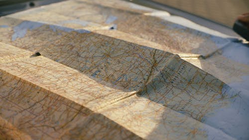 有关地图, 专注, 手的免费素材视频