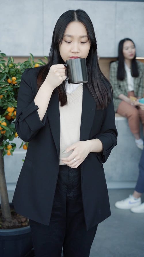有关休息时间, 雇员, 咖啡的免费素材视频