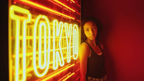 有关夜生活, 女人, 明亮的免费素材视频