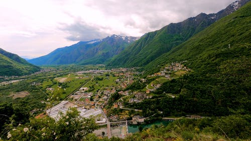 有关城镇, 从上面, 村庄的免费素材视频