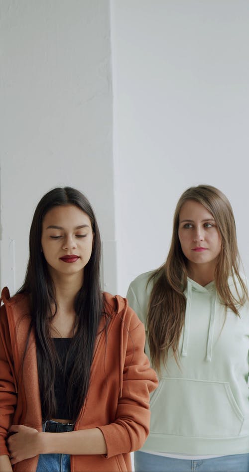 有关一起, 垂直视频, 女人的免费素材视频