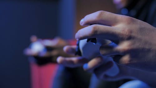 有关手, 打电动游戏, 播放的免费素材视频