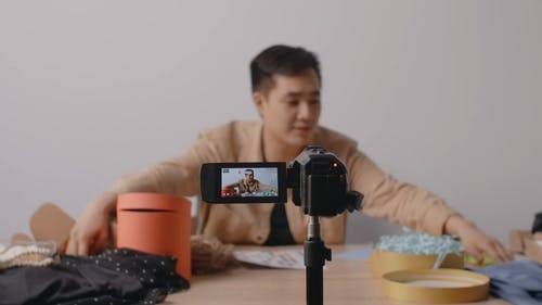 有关室内, 模糊的背景, 相机的免费素材视频