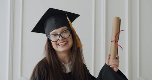 有关女人, 学位, 学术上限的免费素材视频