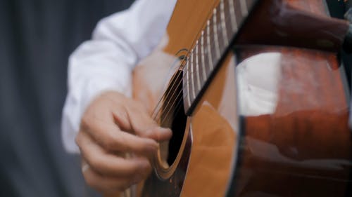 有关休闲, 原声吉他, 弦的免费素材视频