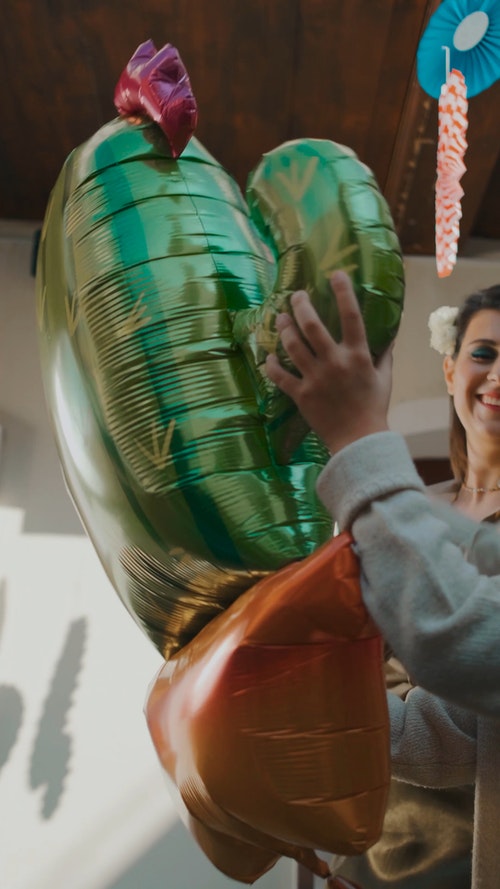 有关仙人掌,化妆,垂直视频的免费素材视频