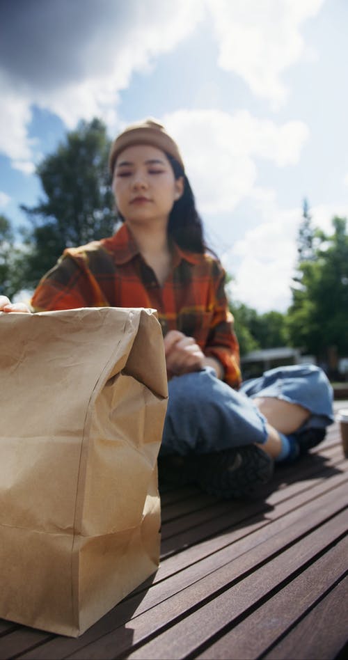 有关午餐, 吃, 坐的免费素材视频