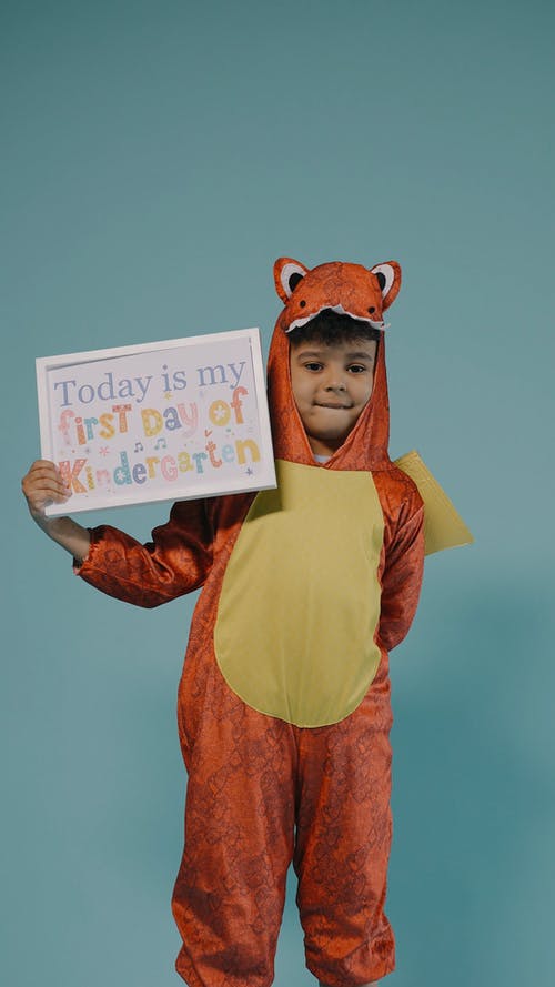 有关动物服装, 回到学校, 垂直视频的免费素材视频