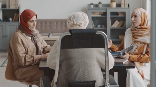 有关商业, 商量, 围巾的免费素材视频