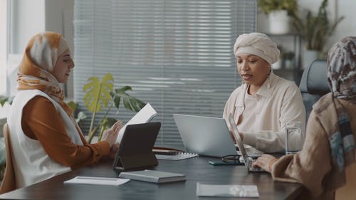 有关商业, 团队合作, 坐的免费素材视频