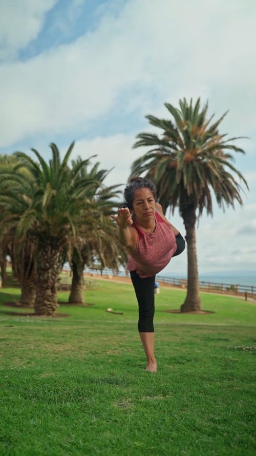 有关健身, 公园, 垂直视频的免费素材视频