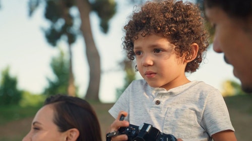 有关可爱,拍照,卷发的免费素材视频