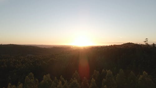 有关天性, 太阳, 山的免费素材视频