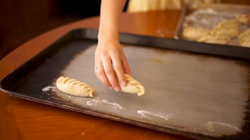 有关准备食物, 厨房, 手的免费素材视频