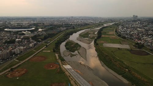 有关城市, 建筑, 河的免费素材视频