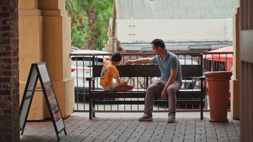 有关一起, 儿童, 坐的免费素材视频