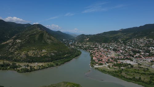 有关优美的风景, 乔治亚州, 城镇的免费素材视频