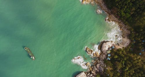 有关夏天, 岩石的, 岸边的免费素材视频