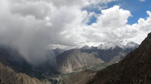 有关天性, 山, 山顶风光的免费素材视频