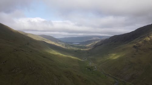 有关天性, 山, 空中镜头的免费素材视频