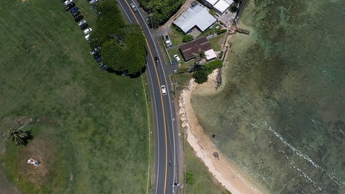 有关交通系统, 汽车, 空中镜头的免费素材视频