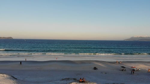 有关4k, oceanwaves, 在沙滩上的免费素材视频