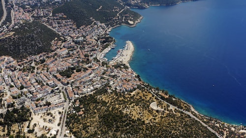 有关倾斜射击,城市,山的免费素材视频