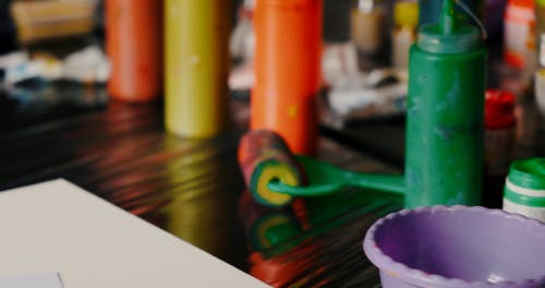 有关各种, 涂料, 室内的免费素材视频