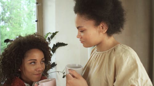 有关一对, 一起, 喝的免费素材视频