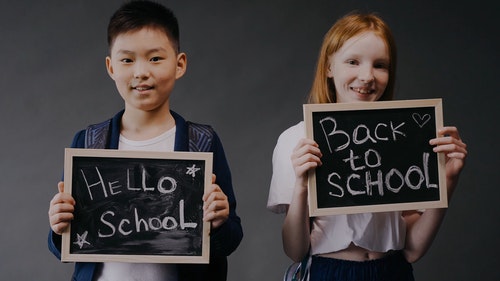 有关多种族,学生们,微笑的免费素材视频