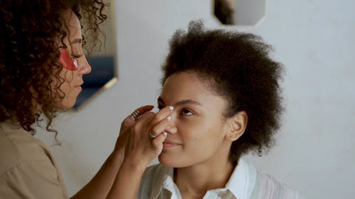 有关一对, 一起, 在眼罩下的免费素材视频