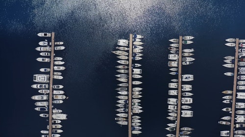 有关俯视图,停泊,停靠的免费素材视频