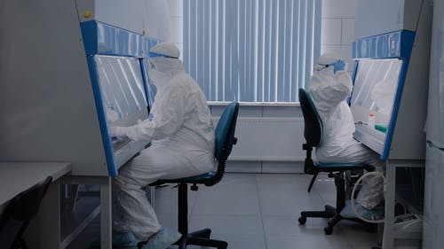 有关个人保护设备, 实验室, 工作的的免费素材视频