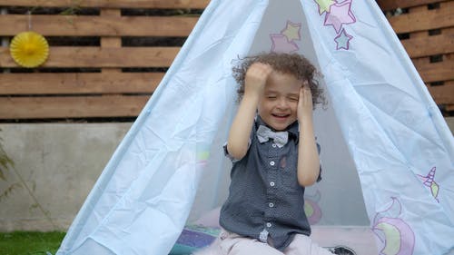 有关儿童, 坐, 小孩的免费素材视频