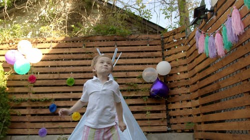 有关小孩, 帐篷, 微笑的免费素材视频