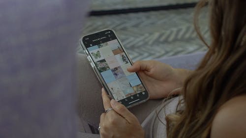 有关3C用品, 女人, 手的免费素材视频