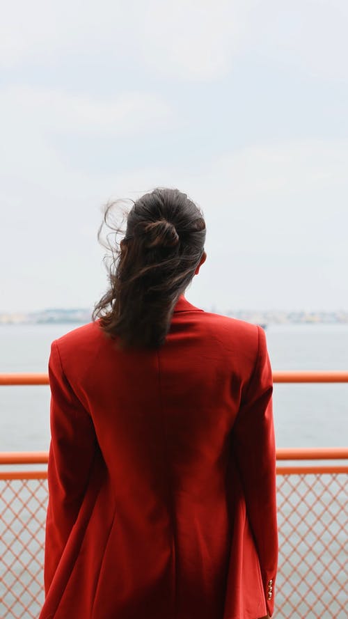 有关垂直视频, 女人, 後视图的免费素材视频