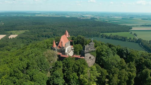 有关中世纪, 城堡, 山丘的免费素材视频