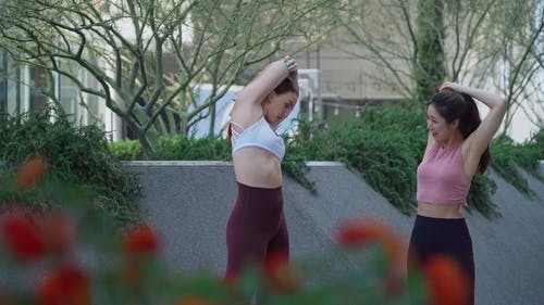 有关主动穿着, 伸展, 健身的免费素材视频