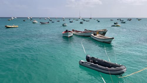 有关停靠, 汽艇, 海的免费素材视频