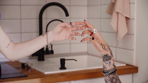 有关一对, 一起, 刺青的免费素材视频