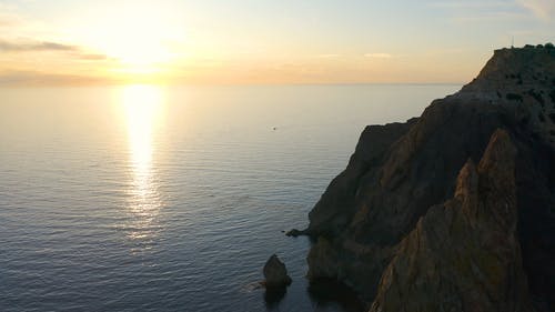 有关地平线, 天性, 岩石海岸的免费素材视频