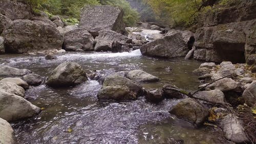 有关大石头, 天性, 小河的免费素材视频
