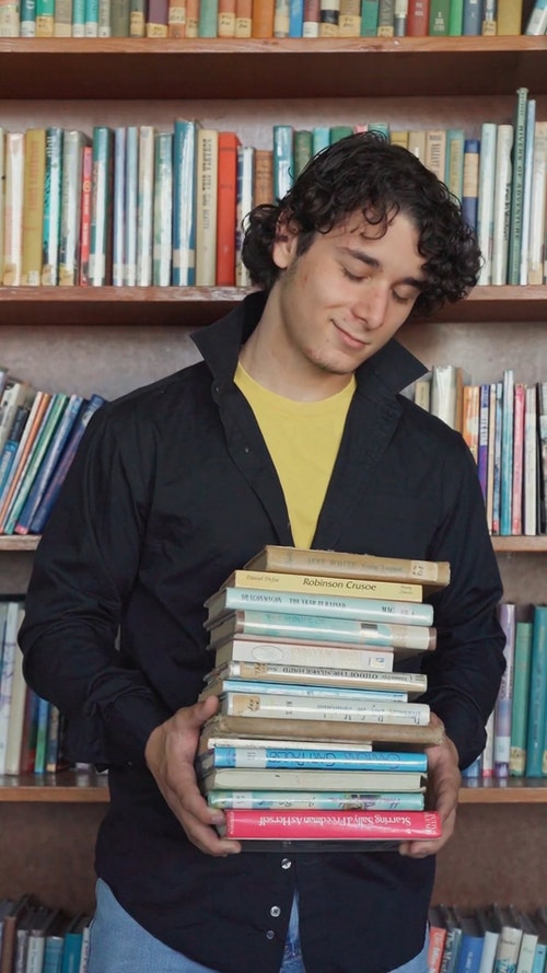 有关人,图书,图书馆的免费素材视频