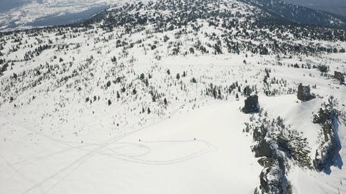 有关冷, 冷冻, 大雪覆盖的免费素材视频