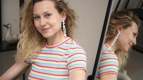 有关休闲, 反射, 女人的免费素材视频